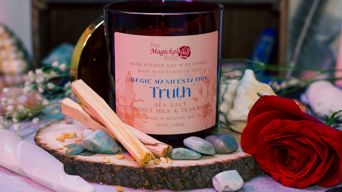 Truth Magic Manifestation Candle