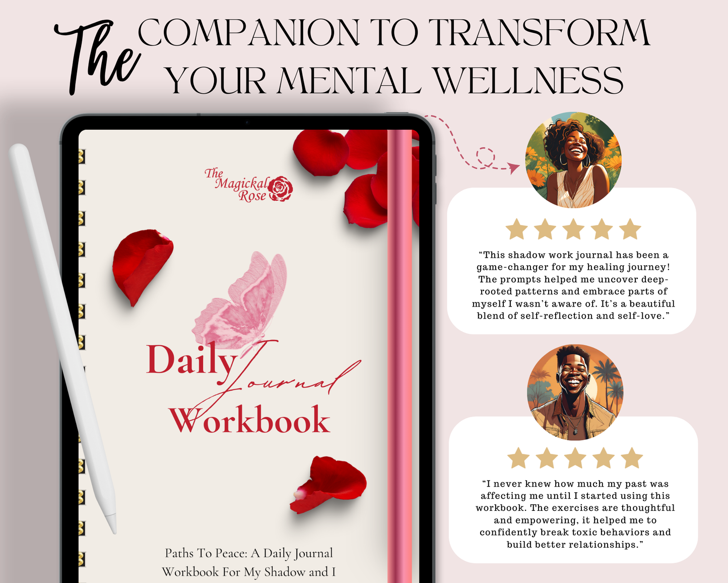 Paths To Peace: A Daily Journal Workbook For My Shadow And I
