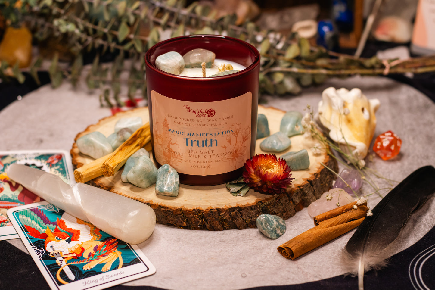 Truth Magic Manifestation Candle