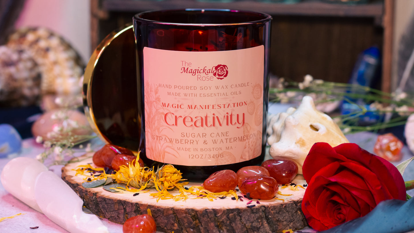 Creativity Magic Manifestation Candle