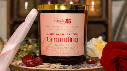 Grounding Magic Manifestation Candle