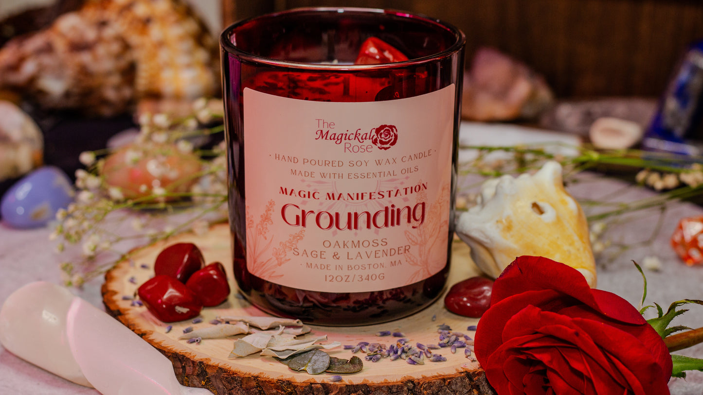 Grounding Magic Manifestation Candle