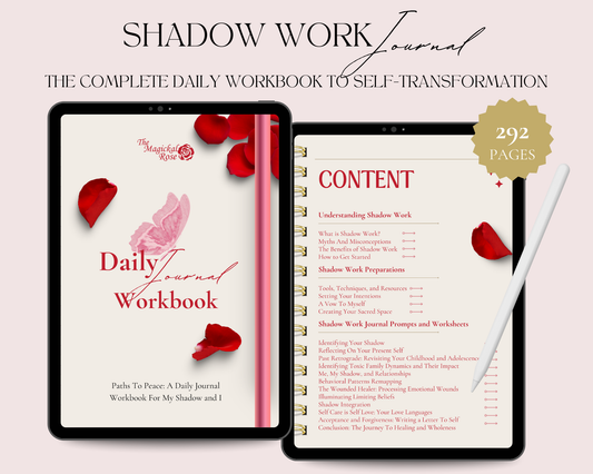 Paths To Peace: A Daily Journal Workbook For My Shadow And I